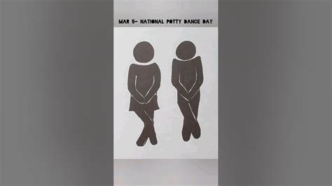 National Potty Dance Day Pottydance Bathroomdance Dancing