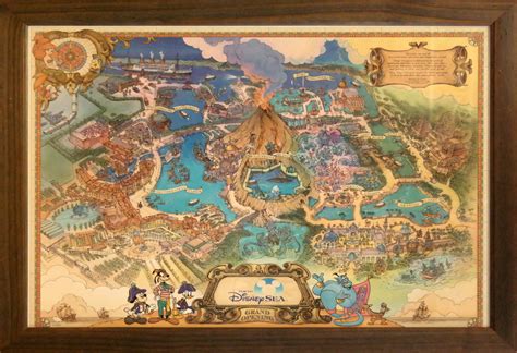 Tokyo disney sea, disneyland map, disney map. Tokyo DisneySea Map - ID: julydisneyland20317 | Van Eaton ...