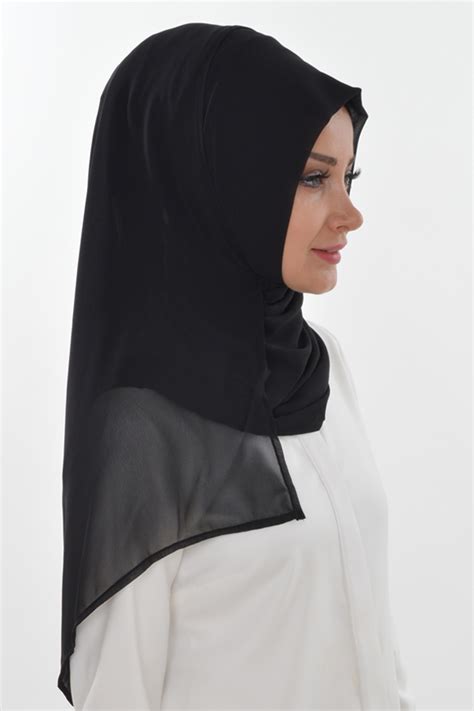 Islamic Easy Ready Muslim Hijab Practical Instant Chiffon Turkish Hijab