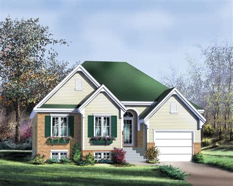 Traditional Style House Plan 2 Beds 2 Baths 1200 Sqft Plan 25 105
