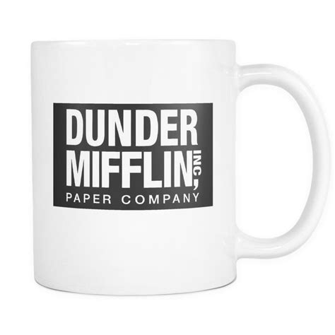 Dunder Mifflin The Office Oz Mug Premium Mugs Of Mugdom The Office Mugs The Office