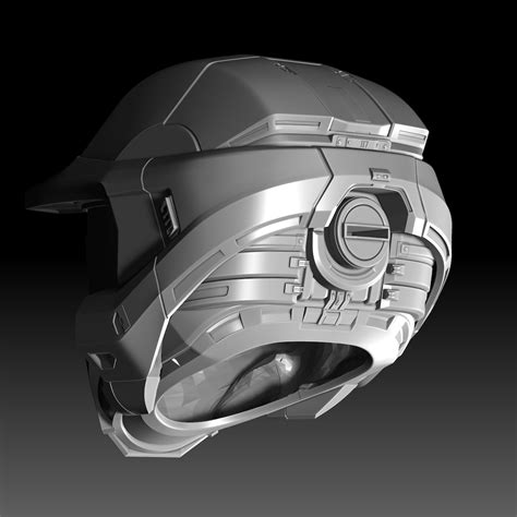 Master Chief Helmet Halo Infinite 3d Printable Model Etsy