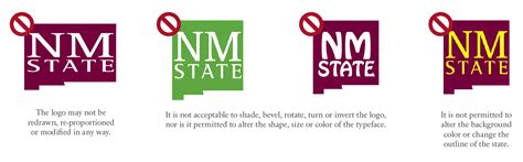 Official University Logo New Mexico State University All About