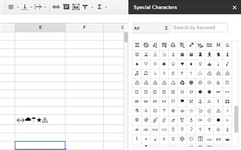 Special Characters - Google Workspace Marketplace