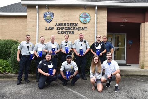 Couple Delivers Goody Bags To Aberdeen Police Department Features