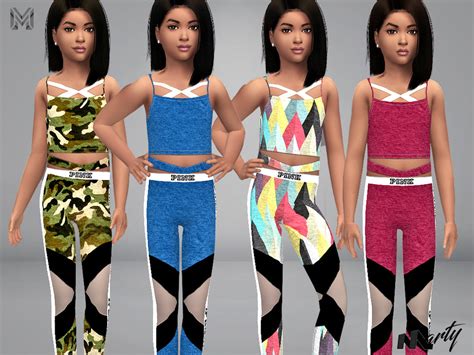 The Sims Resource Mp Electra Sport Outfit Child