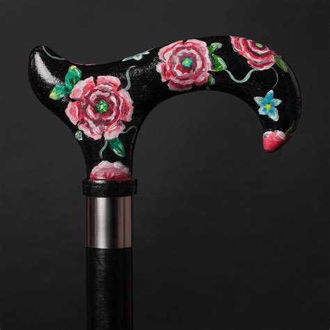 Decorative Walking Canes For Women Paisley Design Art Walking Sticks