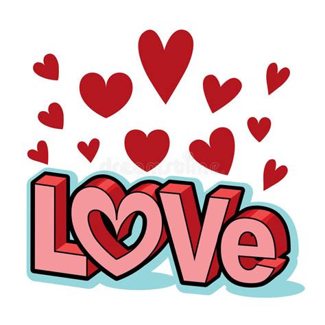 Puedes esperar a san valentín o imprimirlas para sorprenderla cuando menos se lo espere. Título De Las Letras De Molde Del Amor De La Palabra De La ...
