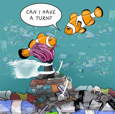 I Draw Comics To Show How Plastic Waste Affects Marine Life 30 Pics