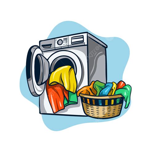 Washing Machine Activity, Washing Machine, Illustrators Laundry gambar png