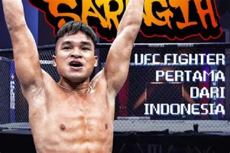 Profil Jeka Saragih Petarung Indonesia Pertama Yang Berhasil Dikontrak UFC Kilat