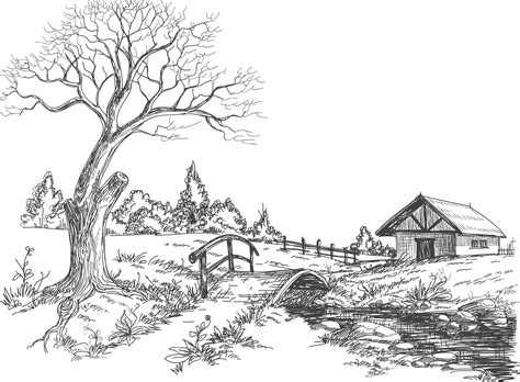 Landscape 165765 Nature Free Printable Coloring Pages