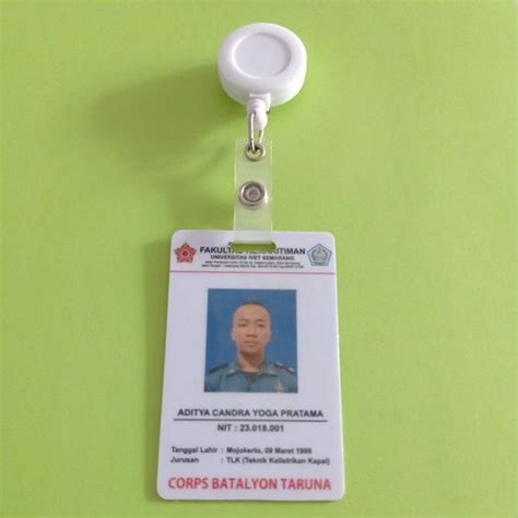 Jual ID Card Kartu Pengenal Name Tag Kartu Pegawai Shopee Indonesia