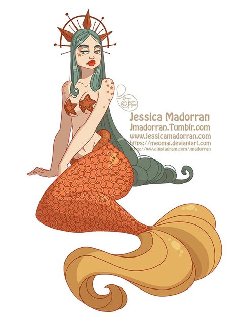 Mermay Day 09 Celestial Mermaid By Meomai On Deviantart Ilustrações