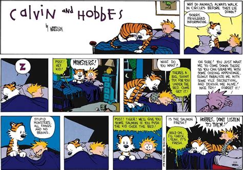 Calvin And Hobbes By Bill Watterson For November 30 2014 Calvin And Hobbes