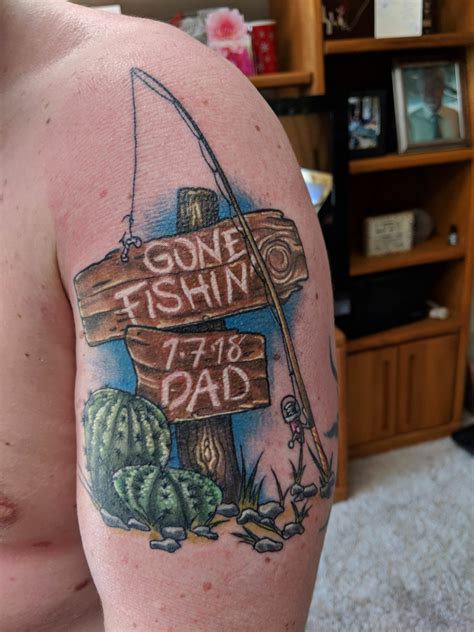 Daddy memorial tattoos memorial tattoo quotes father tattoos dad tattoos tattoos for guys heaven tattoos dad daughter tattoo tattoo for son tattoos for daughters. Memorial Tattoos For Dad Fishing