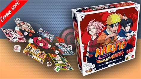 Naruto Ninja Arena Board Game Coming From Japanime Games Techraptor