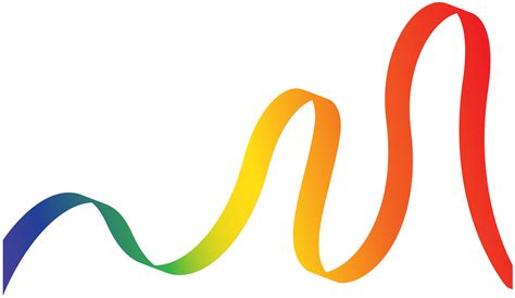 Free Rainbow ribbon 1197103 PNG with Transparent Background
