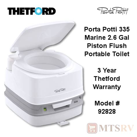 Consumer Electronics 92828 Thetford Porta Potti 335 Marine Toilet W
