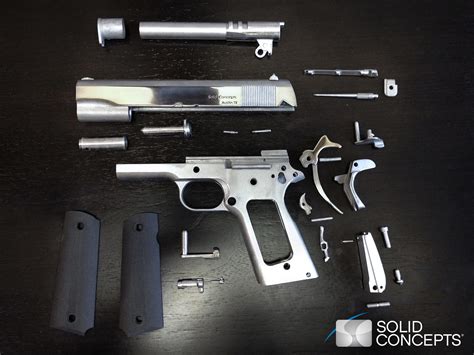 Solid Concepts 3d Prints First Metal Gun