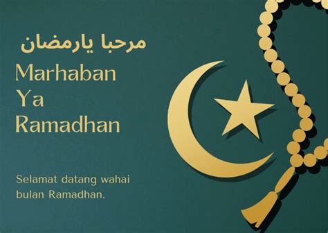 Tulisan Arab Marhaban Ya Ramadhan Dan Artinya