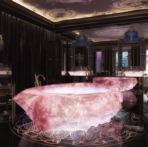 Rose Quartz Crystal Bath Tub Dream Home Design Beautiful
