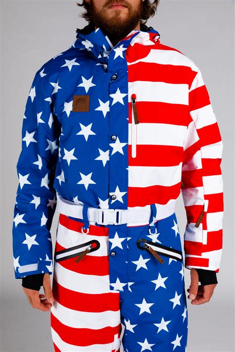 The Revere 20 Usa Custom Mens Ski Suit