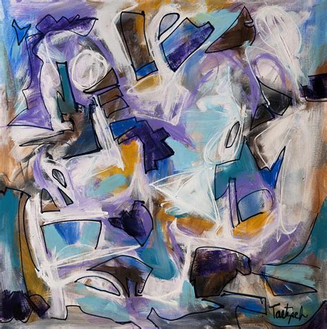 Abstract Expressionism Five Painting By Lynne Taetzsch
