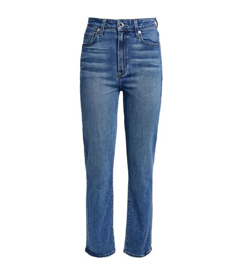 Le Jean Blue Lara High Rise Slim Jeans Harrods UK