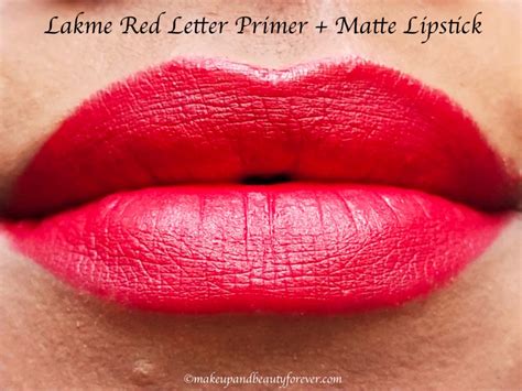 Lakme 9 To 5 Primer Matte Lipstick Red Shades