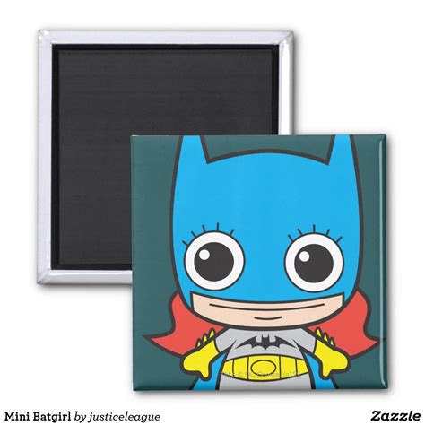 Mini Batgirl Magnet Zazzle Batman And Batgirl Superhero