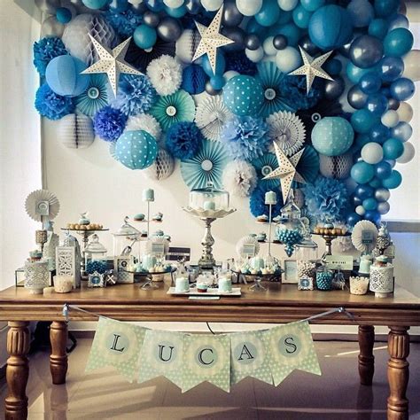 Hi, i'm louise fandiño santos, a wife, a mom of all boys and a campaigns strategist by profession. Blue baptism naming day decor | Christening decorations ...