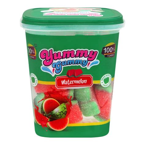 Order Yummy Gummy Watermelon Gummy Candy Tub 175g Online At Best