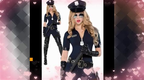 Leather Policewoman Outfits Leather Girls 2018 Youtube