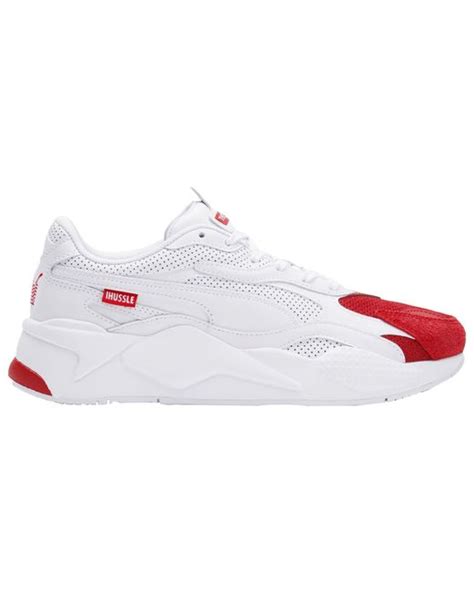 Puma Rubber Rs X Tmc Shoes In Whitered White For Men Lyst