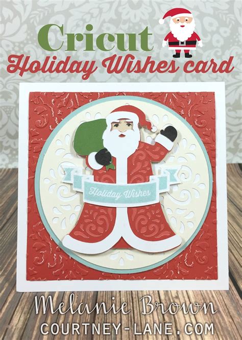 This is a super quick video on using the included options in design space to make a simple blank card. Courtney Lane Designs: Cricut Holiday Wishes Card