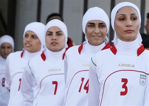 Eight Players Of Irans Womens Football Team Are Men