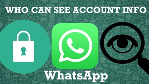 If you're wondering who can see your whatsapp status, then take a look a this onehowto article and find out! How to Control Who Can See Your Whatsapp Account Information