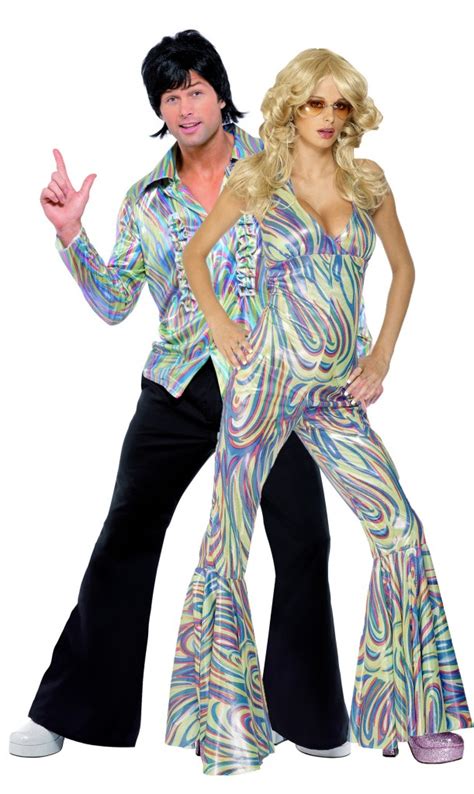 Déguisement Couple Disco Costume Couple Pas Cher