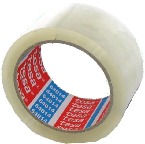 1 Roll Tesa Packing Tape Transparent 66m X 5cm Circle Clipart Large