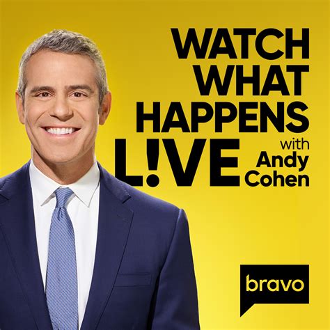 Watch What Happens Live with Andy Cohen | Listen via Stitcher Radio On ...