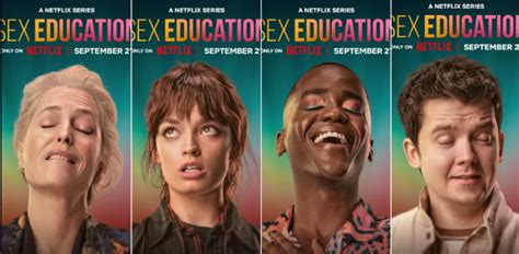 Cast Of Sex Education Showcase Their Sexual Climax Faces In New Posters