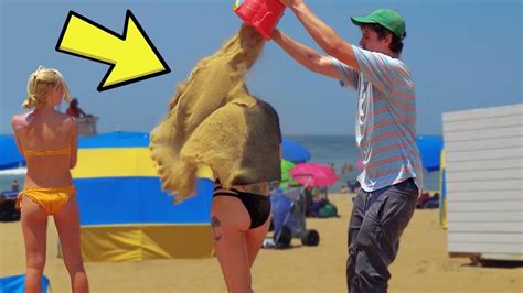Funny Beach Pranks Summer Fails Youtube
