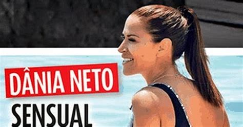 Dânia Neto em bikini na praia Boas Famosas Portuguesas boas pt