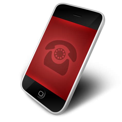 Red Phone Icon Png 175476 Free Icons Library