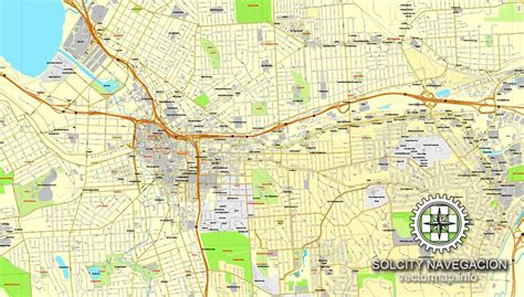 Syracuse Map New York Us Printable Detailed Street Map Full Editable