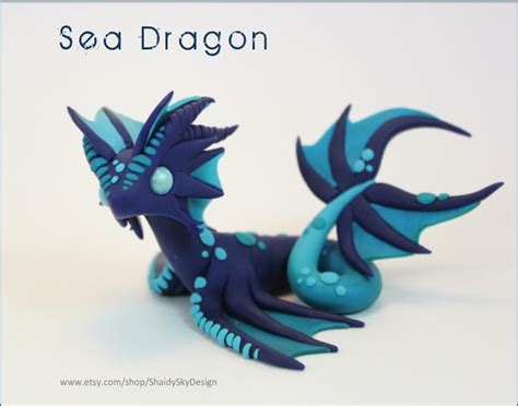 Polymer Clay Sea Dragon By Shaidyskydesign On Deviantart
