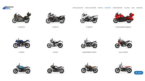 Nueva Web Bmw Motorrad Del Grupo Momentum Motor Bmw Motorrad