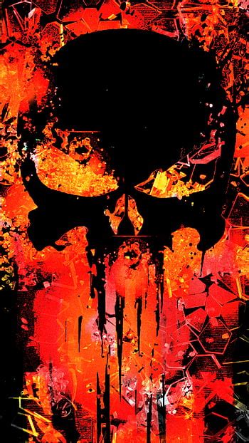The Punisher Skull Wallpaper