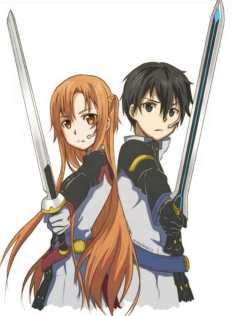 Asuna And Kirito This Is Awesome Kirito Sword Kirito Asuna Sword Art Online Kirito Gun Gale